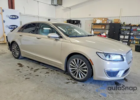 2017 Lincoln Mkz Select z USA, uszkodzony, nr VIN 3LN6L5C93HR619837